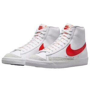 Nike‎ Blazer Mid  77 Vintage White, Red, White  BQ6806-128 Size 10 (No shoebox)